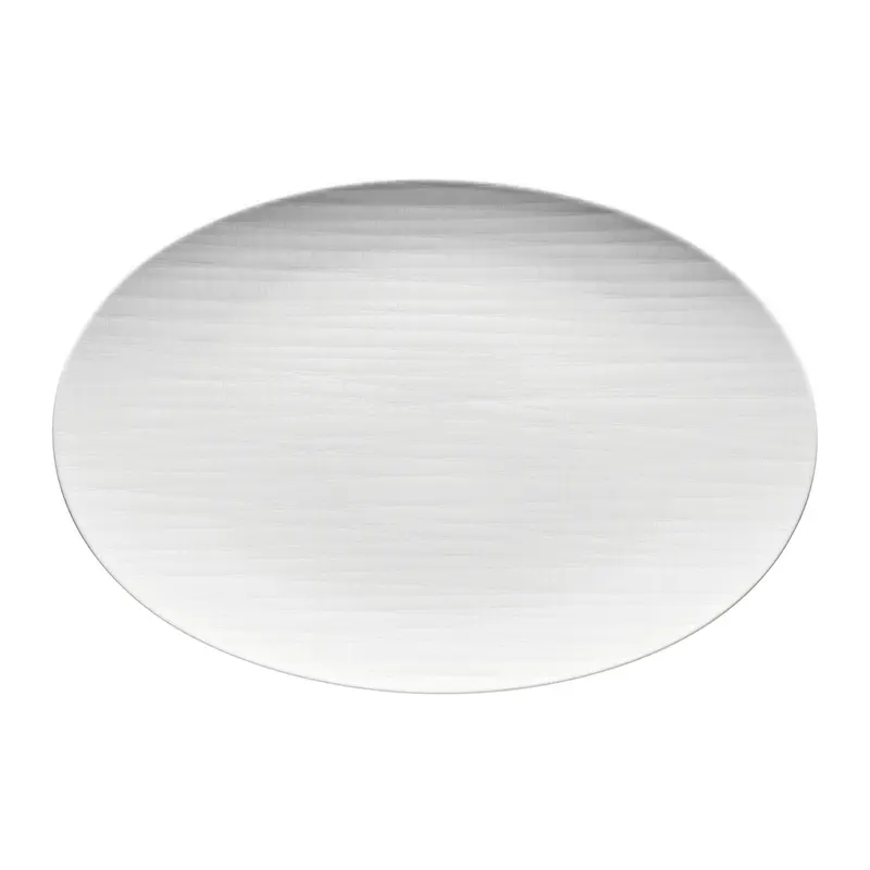 ROSENTHAL - MESH WEISS VASSOIO OVALE CM.34 IN PORCELLANA BIANCA