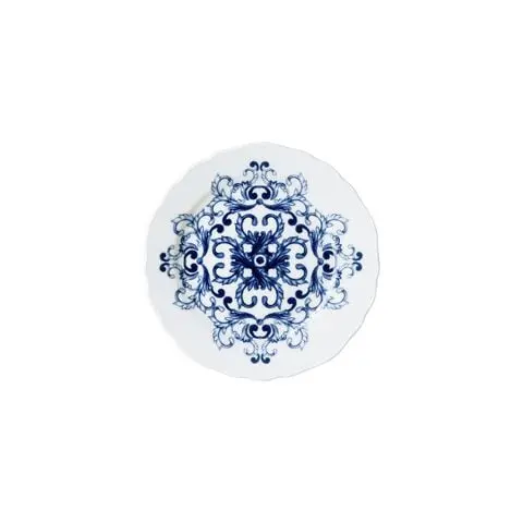ROSENTHAL "TRUE BLUE" SET 6 PIATTINI DA DOLCE IN PORCELLANA