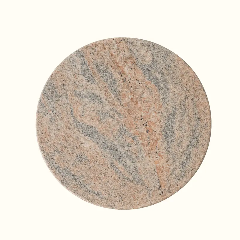 Round Multicolor Granite Cutting Board Ø30 cm