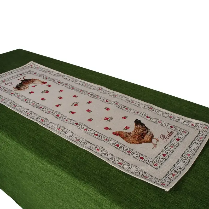 Runner in gobelin in varie dimensioni Galletto