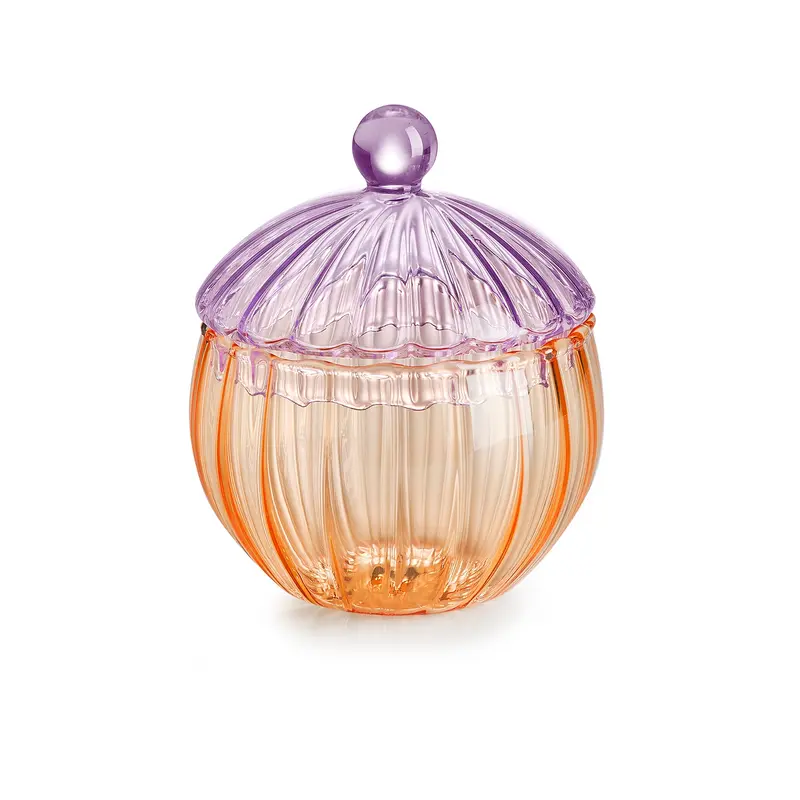 SAHARA ZUCCHERIERA IN VETRO BOROSILICATO AMBRA /AMETISTA IVV
