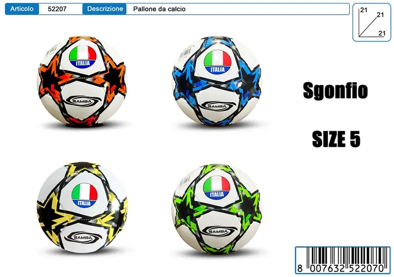 SAMBA CALCIO COLOR STARS