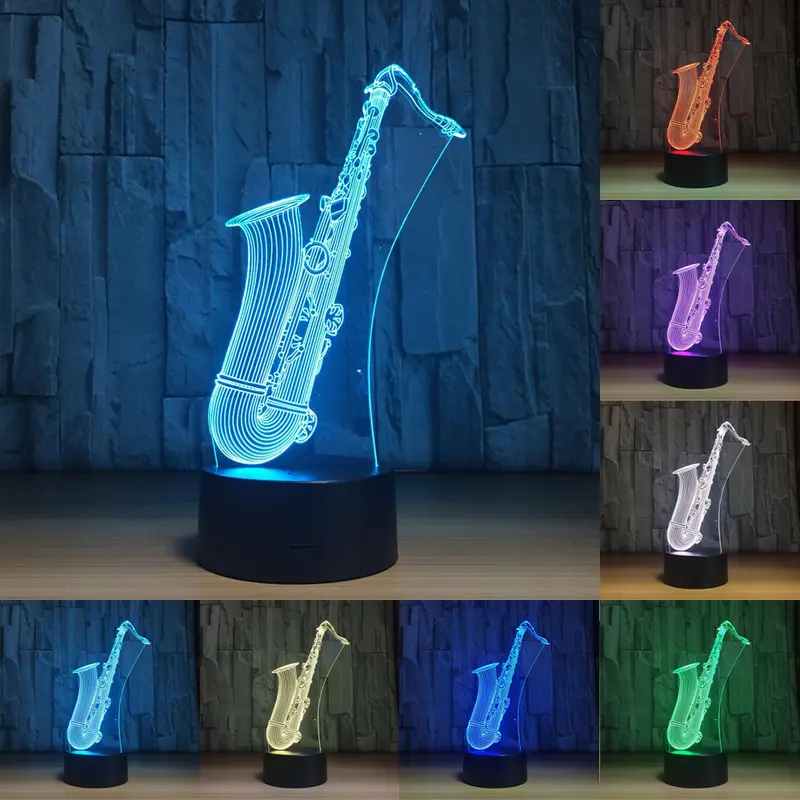 "SaxLamp" - lampada led per chi suona il sax - IN ESCLUSIVA