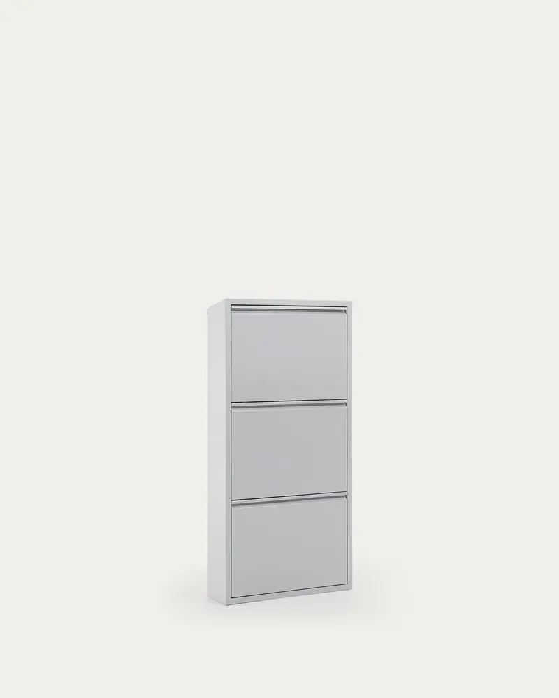 Scarpiera Ode 50 x 103 cm 3 ante grigio