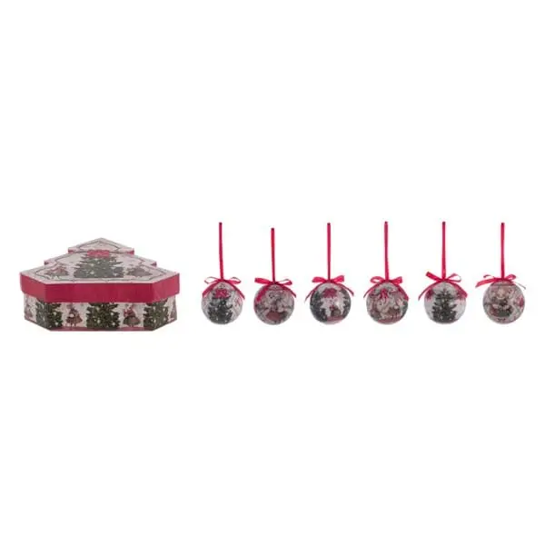 SCATOLA ALBERO CON 6 DECORI ASS.(DIA.6 CM)