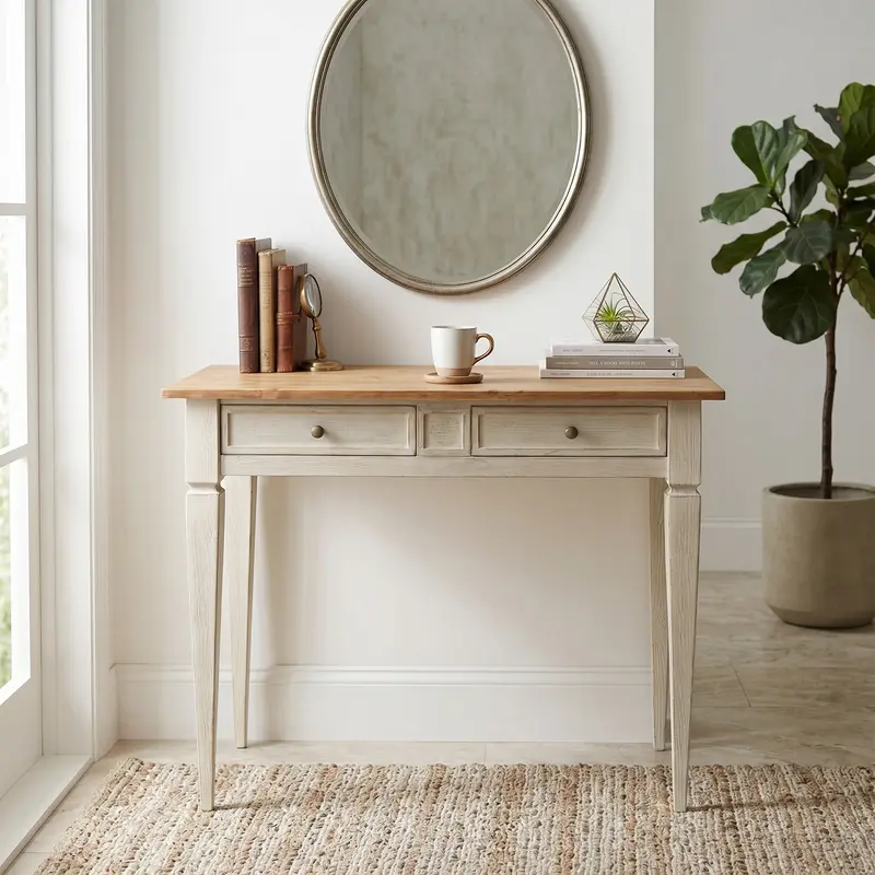 Scrittoio - ARCHIMEDE Bianco Shabby