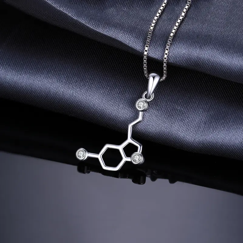 "Serotonin" - collana molecola di serotonina - EDIZIONE LIMITATA