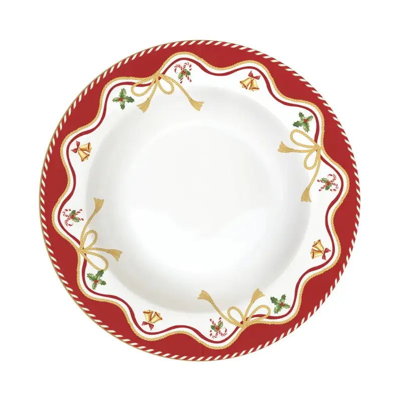 Servizio 12 pezzi per 6 persone in porcellana Christmas Tale | Easy Life