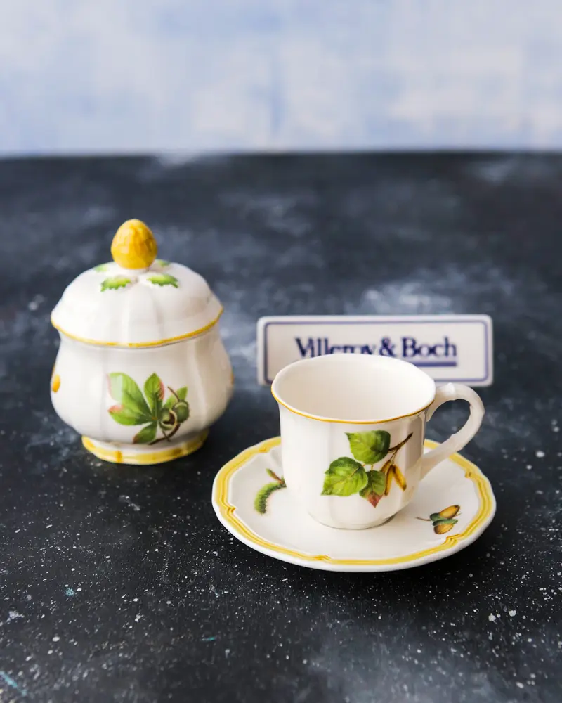 Servizio da caffè Villeroy and boch da 12 con zuccheriera