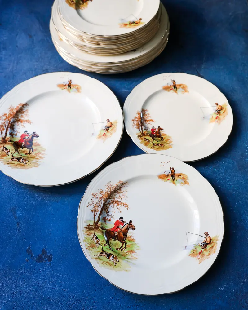 Servizio piatti alfred meakin decoro country life