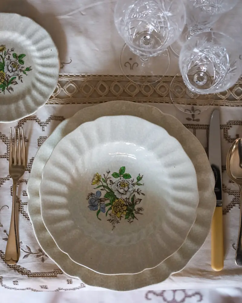 Servizio piatti Royal Doulton Sutherland da sei completo