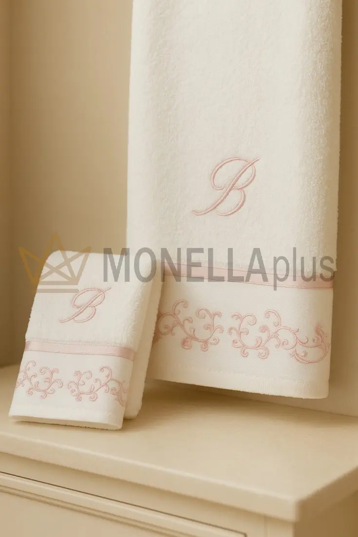 Set 2 Pz Asciugamani Emanuela Blumarine
