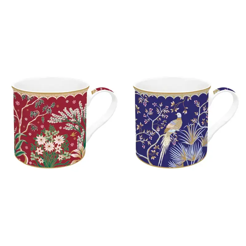 Set 2 tazze in porcellana 300 ml Eclectic Chic | Easy Life