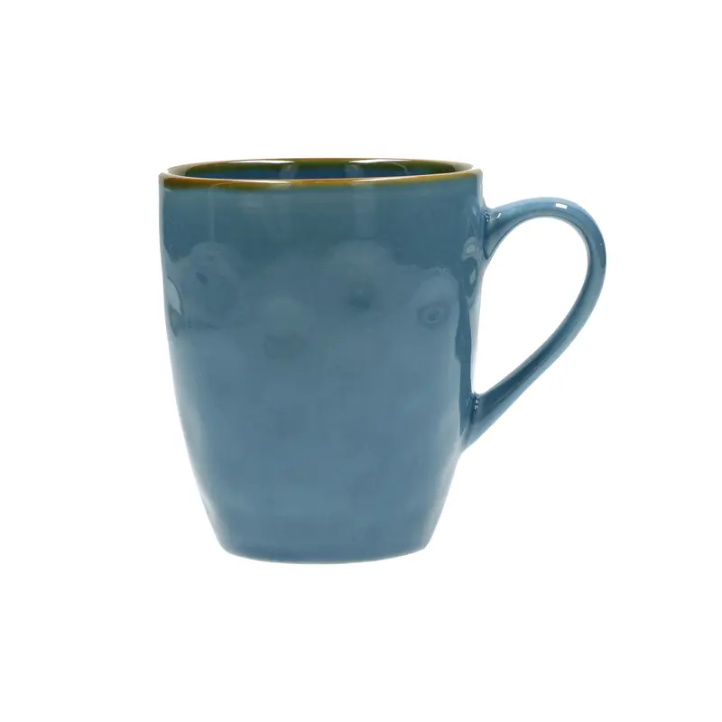 Set 4 pezzi Mug 430 cc Concerto blu avio Rose e tulipani|L’Egizia regali