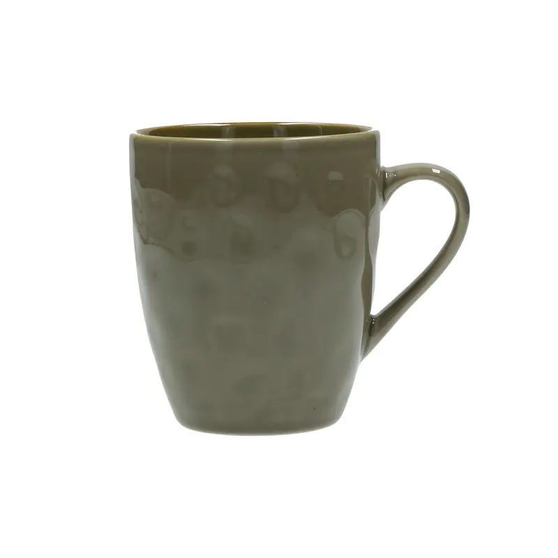 Set 4 pezzi  Mug 430 cc Concerto grigio tortora Rose e tulipani｜L’Egizia regali