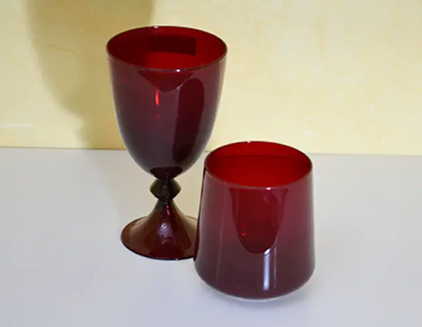 Set 6 Calici vino rossi|L’Egizia regali