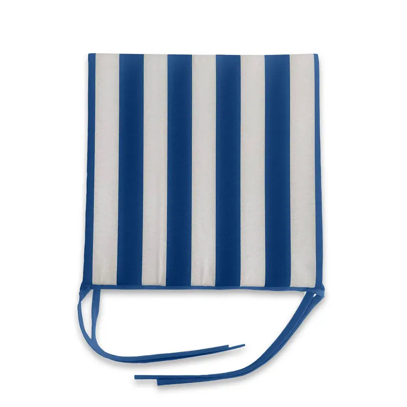 Set 6 cuscini Copri Sedie Bianco e Blu - Linea Ischia