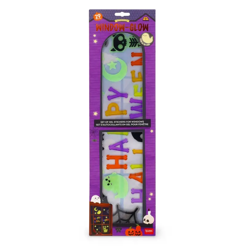 SET ADESIVI PER FINESTRA HALLOWEEN 3