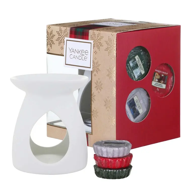 SET BRUCIATORE -Yankee Candle- Confezione Regalo Alpine Christmas