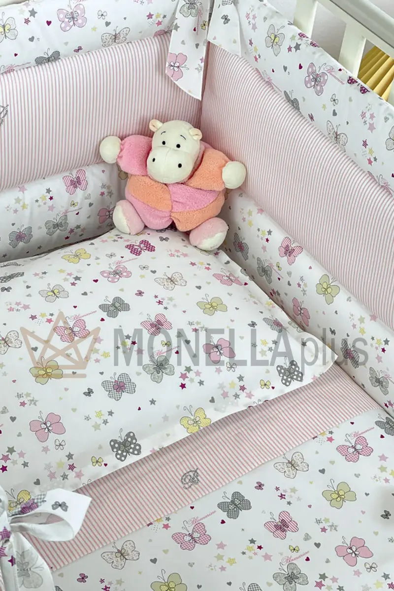 Set Copripiumino Lettino Farfalle Blumarine