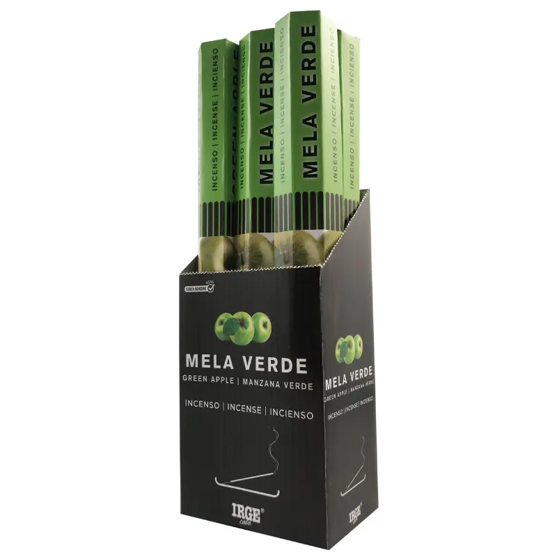 SET DA 6 CIN INCENSO MELA VERDE 20 STICK