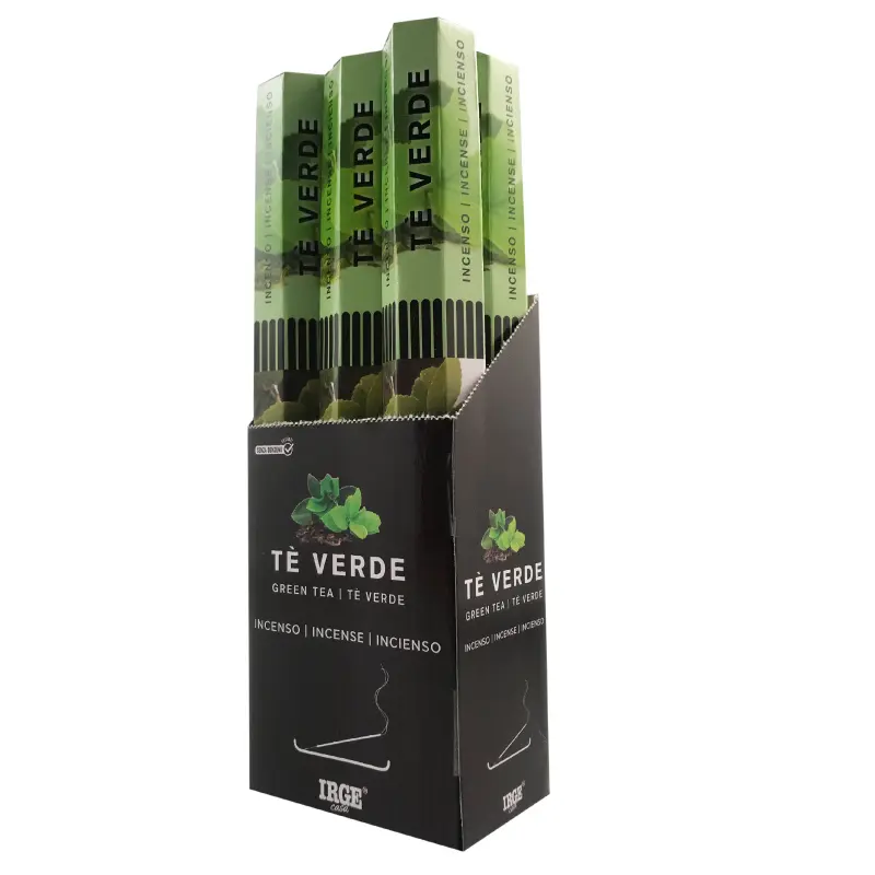 SET DA 6 CIN INCENSO TE VERDE 20 STICK
