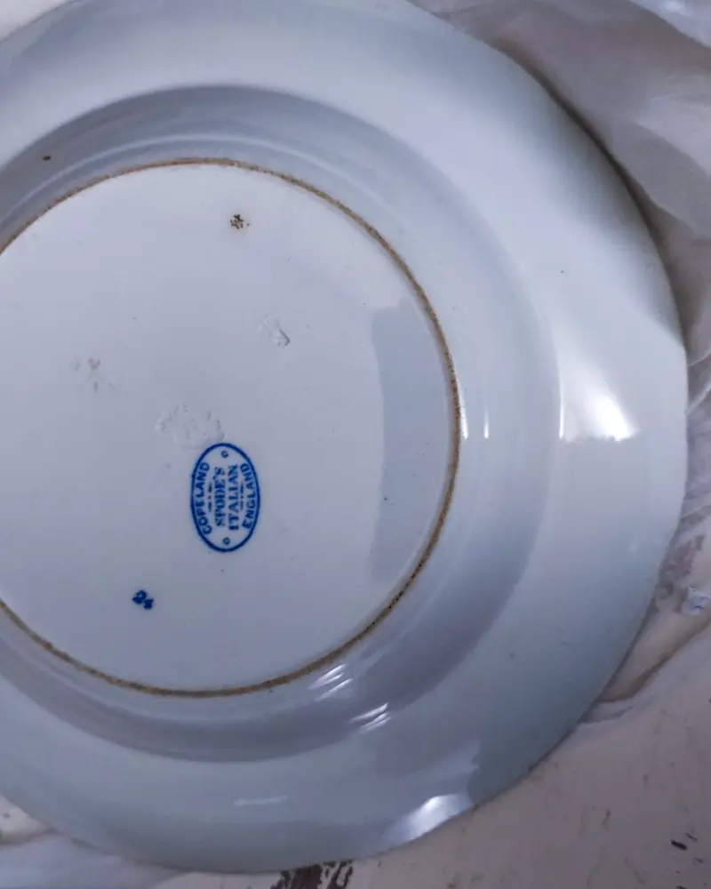 Set piatti marchio spode decoro italian