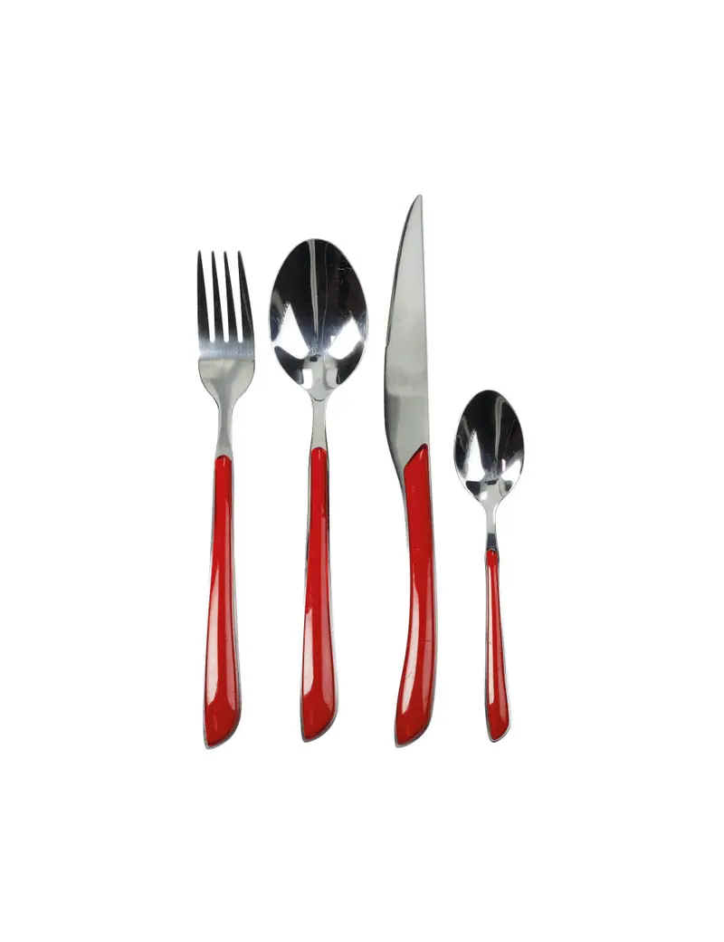 SET POSATE CORALLO 24 PZ INOX