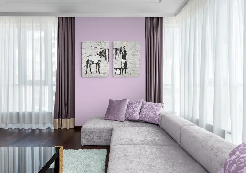 Set quadro Zebra & Woman