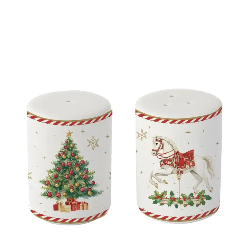 Set sale e pepe in porcellana Christmas Tale | Easy Life