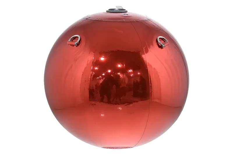 SFERA PVC GONFIABILE 40CM M.Q01 ROSSO