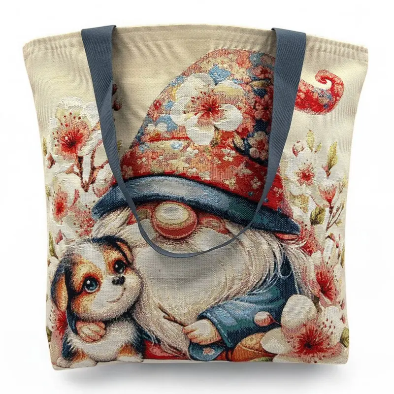 Shopper Johnny gnomo Gobelin Jacquard