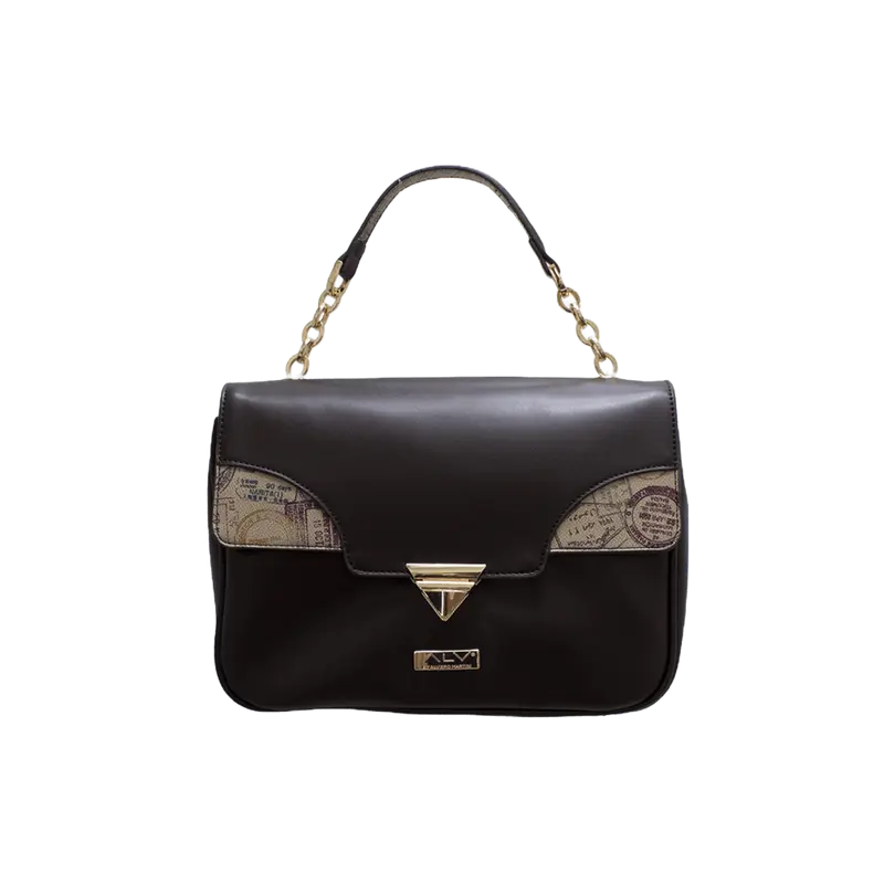 Shopping Bag Alviero Martini ALV Donna Borsa con Catena Marrone