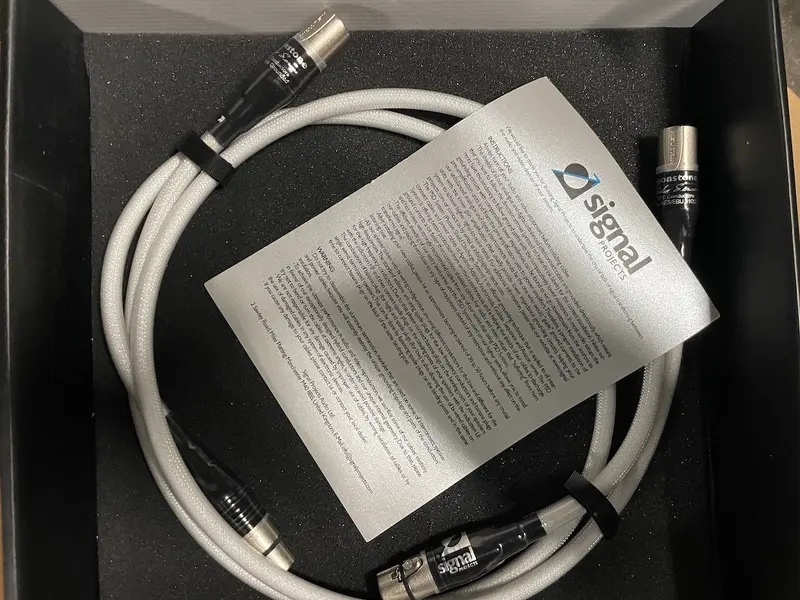 Signal Projects MoonStone Interconnect XLR 1m+1m - PRONTA CONSEGNA