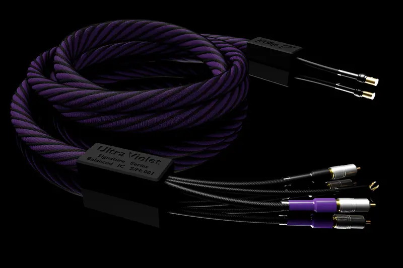 Signal Projects UltraViolet Phono Interconnect 5pin-Din-XLR o RCA