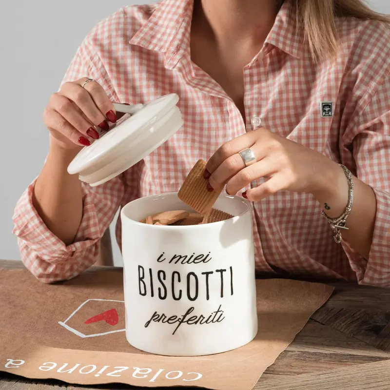 SIMPLE DAY BARATTOLO IN GRES "I MIEI BISCOTTI PREFERITI