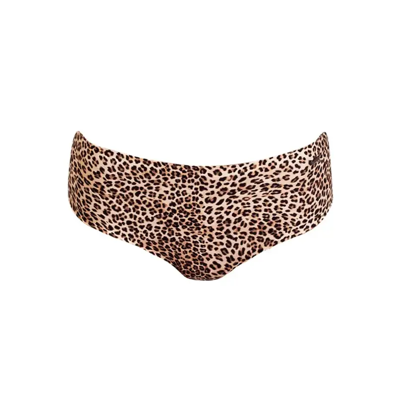 Slip alto donna in microfibra a taglio laser in fantasia animalier Instinct | Verdissima