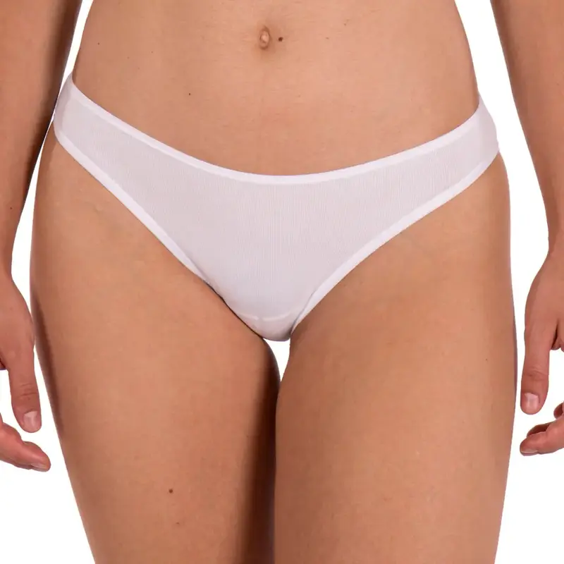 Slip donna a vita bassa in cotone organico elastic