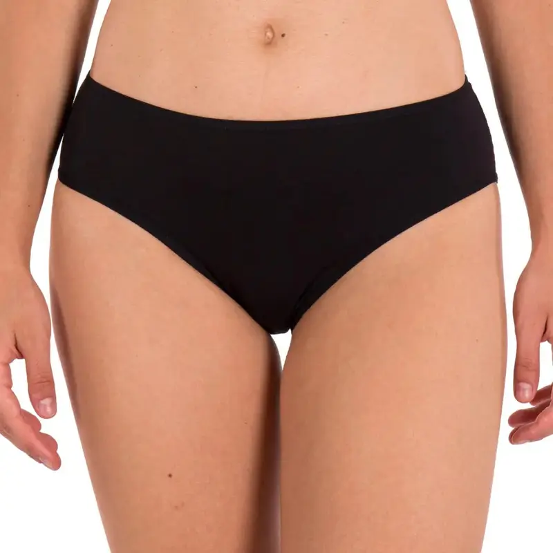 Slip donna alto in microfibra di cotone organico e