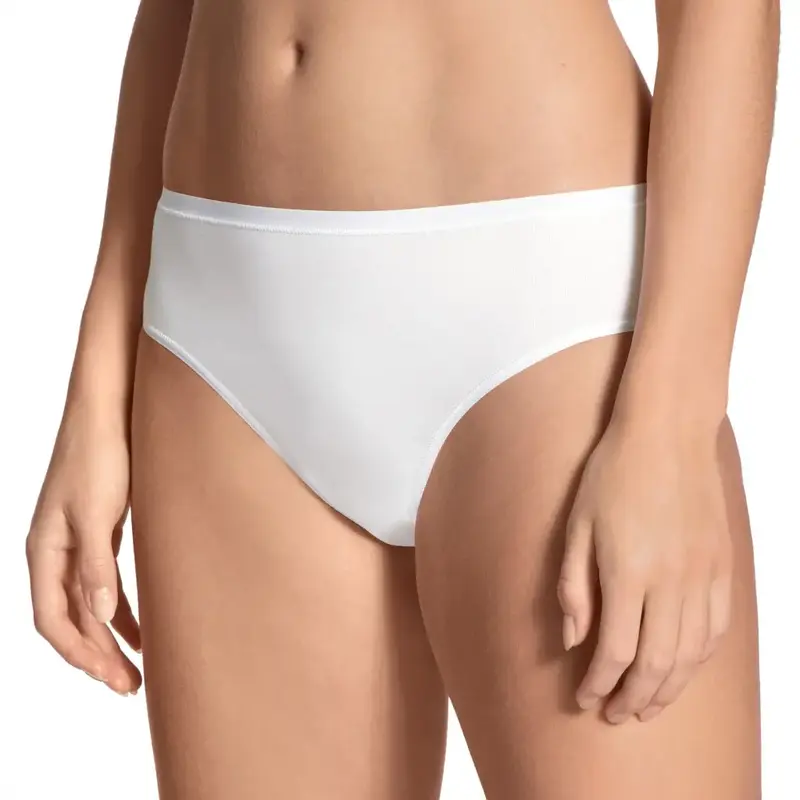 Slip donna confezione 2 pezzi in cotone elasticizz