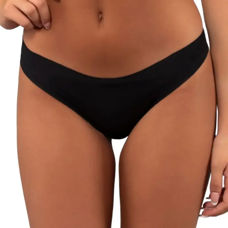 Slip medio donna a taglio vivo in cotone Lovely Touch | Verdissima