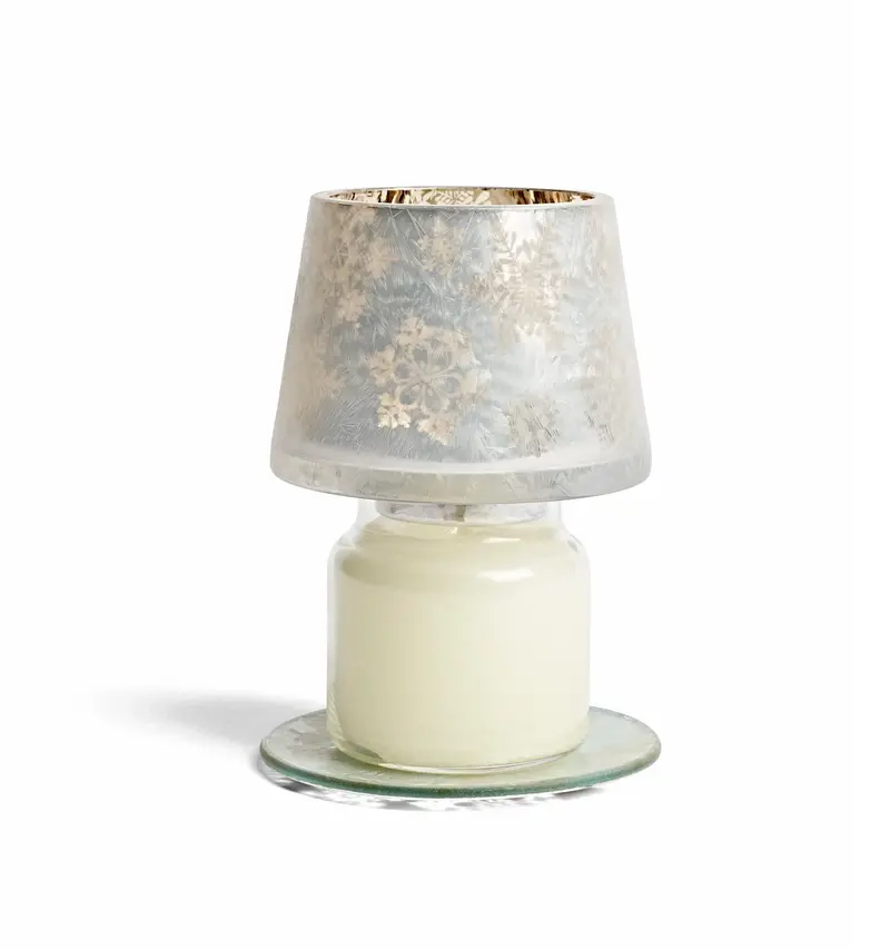 SNOWFLAKE FROST -Yankee Candle- Paralume e Piatto Piccolo