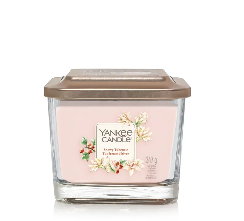 SNOWY TUBEROSE -Yankee Candle- Candela Media - ELEVATION