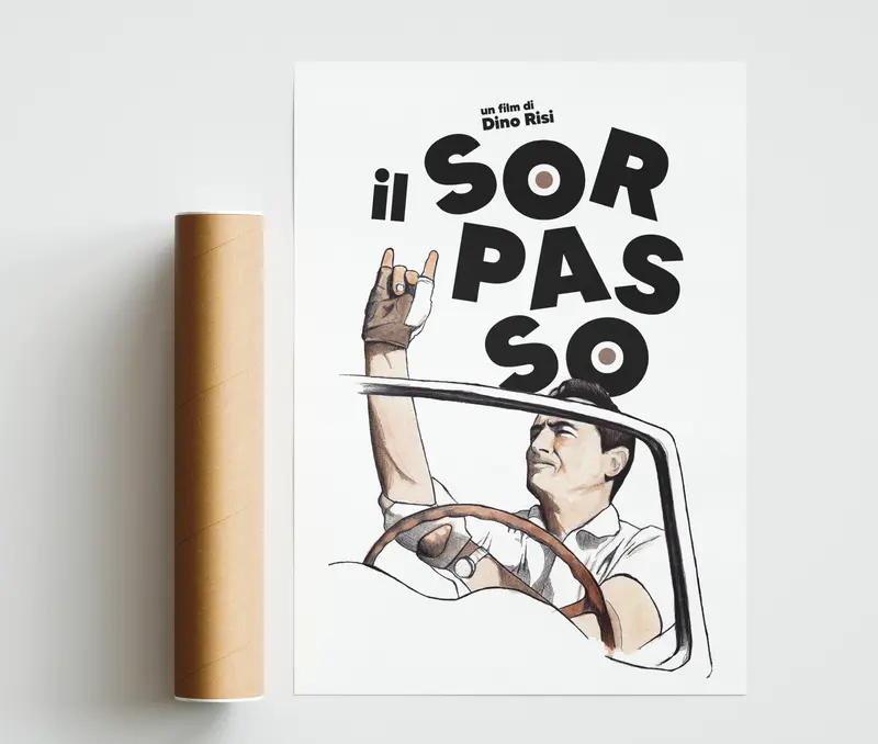 SORPASSO STAMPA D'ARTE