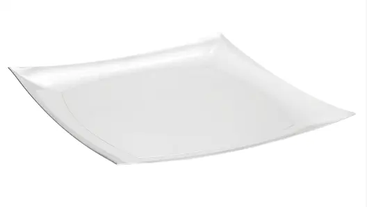 Sottopiatto quadrato acciaio Linea Q Sambonet