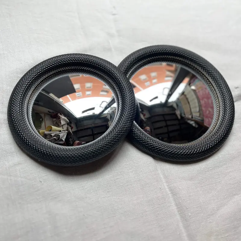 Specchio convesso - Cornice serpente