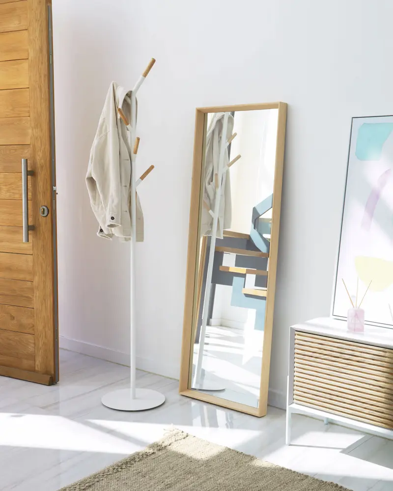 Specchio Nerina 52 x 152 cm con finitura naturale