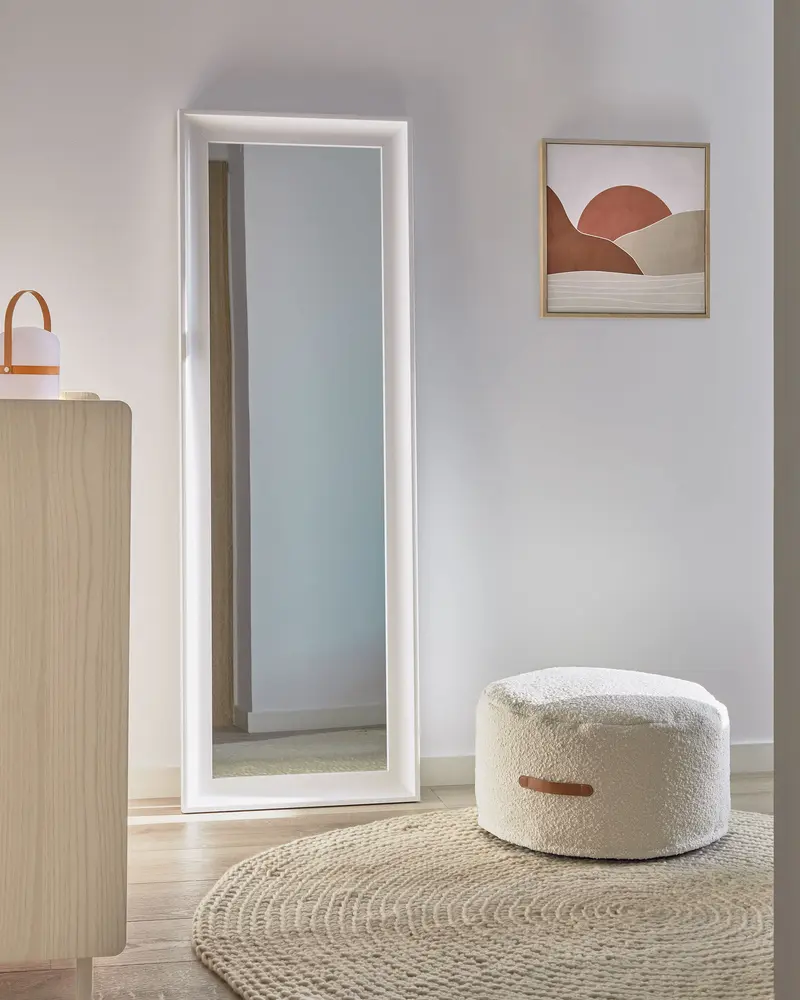 Specchio Romila 52 x 152,5 cm bianco