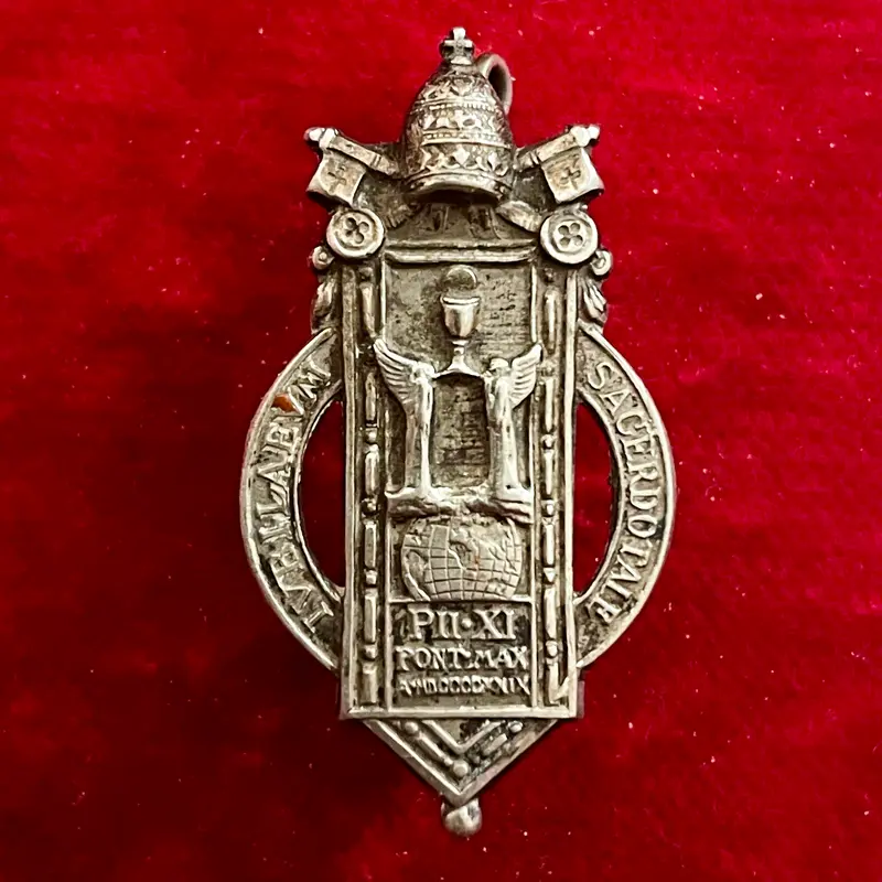 Spilla Giubileo Papa Pio XI 1929