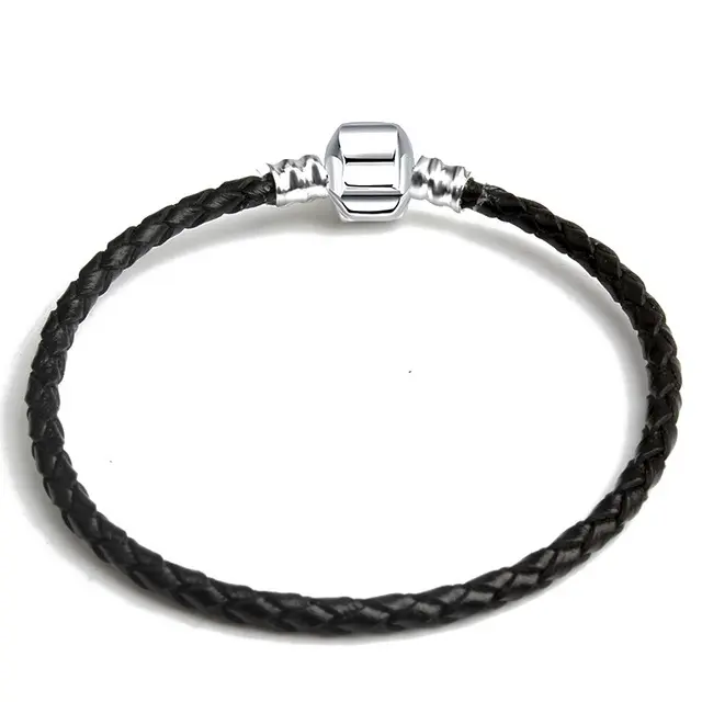 "SportCharmy" - bracciale in argento e cuoio per charm - EDIZIONE LIMITATA